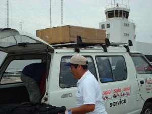 Airport pick up in Peru