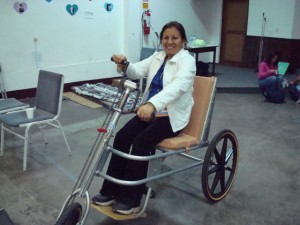 Disability leader in Peru