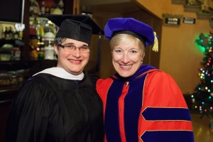 (L) Alice Teisan, (R) Beth Brooks, Res U President